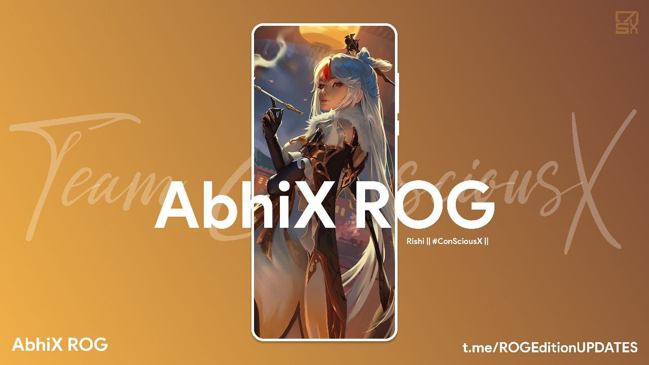 AbhiX ROG Edition V13.2.4.0 Port for POCO F3/Redmi K40/Mi 11X (Alioth)